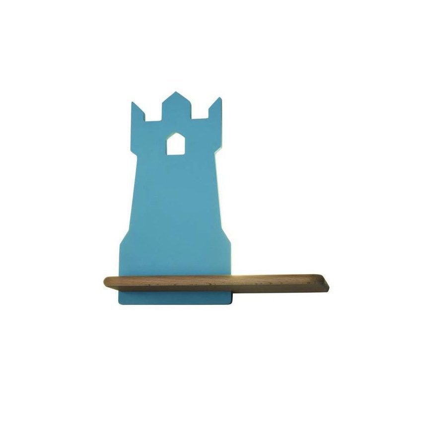 Princess Tower Wall Light with Shelf