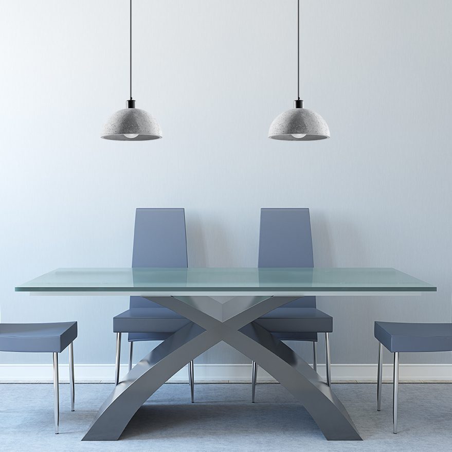 Persian Indigo Concrete Lighting