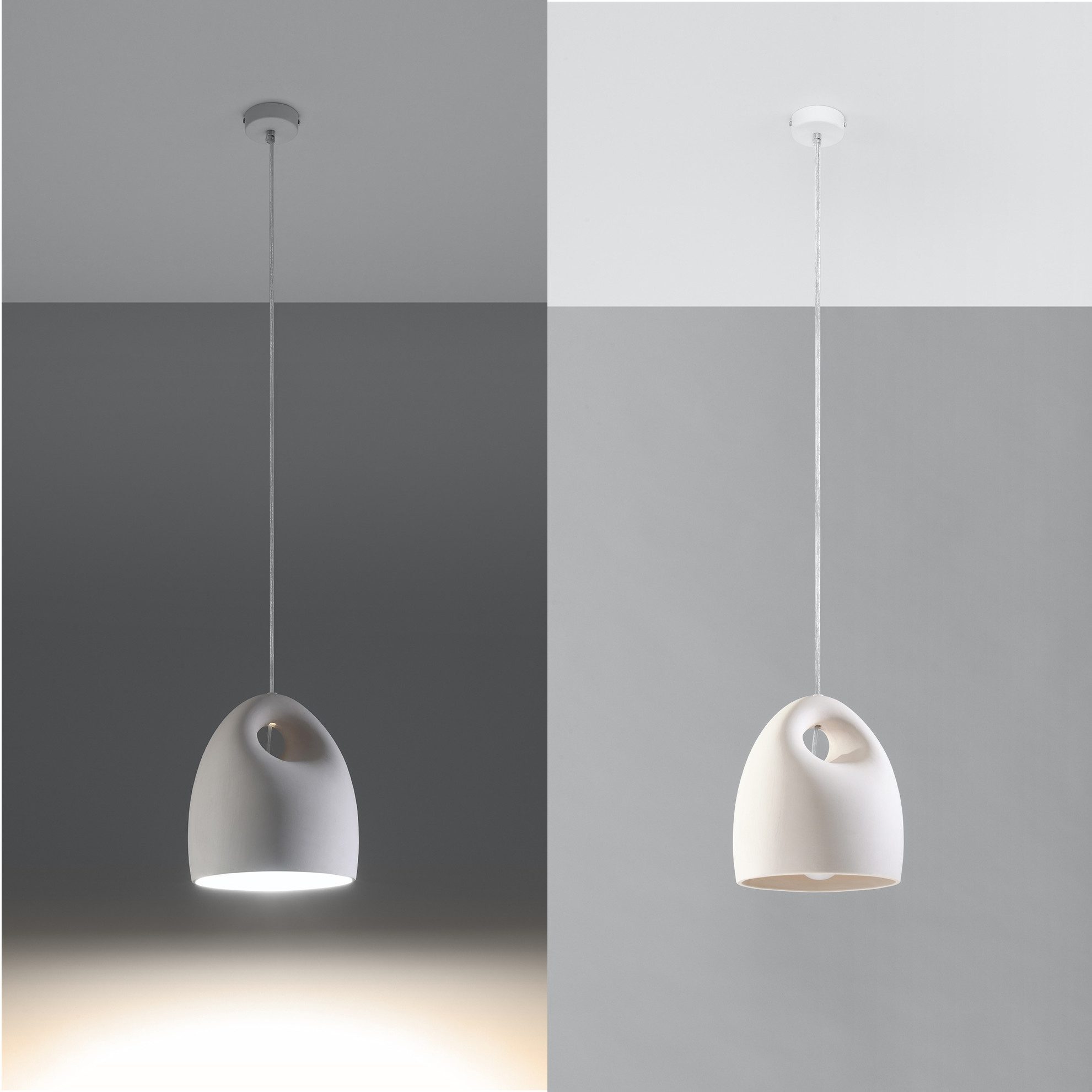 Café Au Lait Ceramic Lighting
